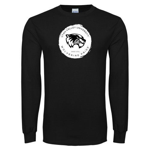  Black Long Sleeve T Shirt - Wolverine Pride