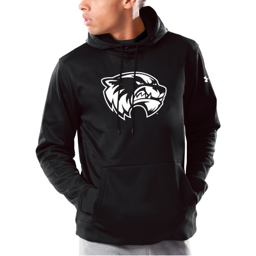  Under Armour Black Armour Fleece Hoodie - Primary Logo
