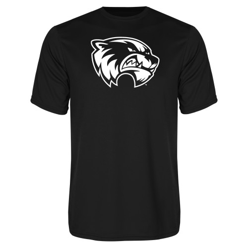  Black Performance Tee - Primary Logo
