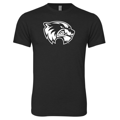  Next Level Black Triblend Tee - Primary Logo