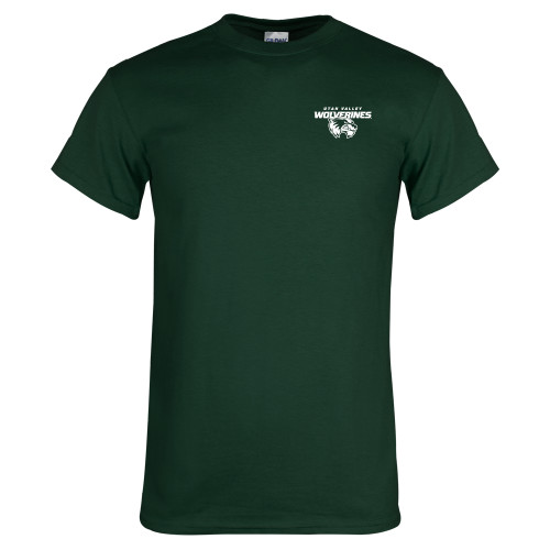  Dark Green T Shirt - Secondary Logo