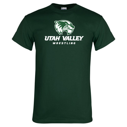  Dark Green T Shirt - Wrestling