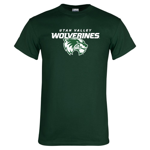  Dark Green T Shirt - Secondary Logo
