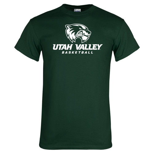  Dark Green T Shirt - Basketball