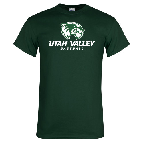  Dark Green T Shirt - Baseball