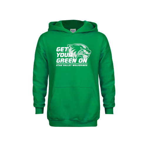 Main Image for  Youth Kelly Green Fleece Hoodie