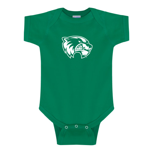  Kelly Green Infant Onesie - Primary Logo