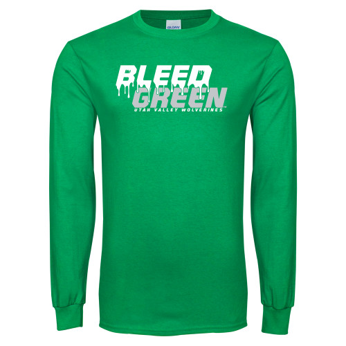 Main Image for  Kelly Green Long Sleeve T Shirt