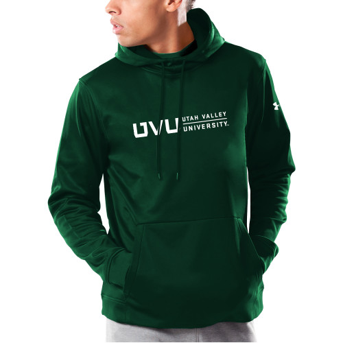 Main Image for  Under Armour Dark Green Armour Fleece Hoodie