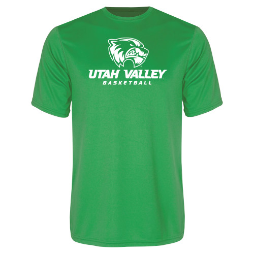  Kelly Green Performance Tee - Basketball