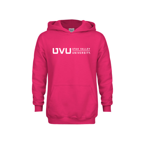 Main Image for  Youth Hot Pink Fleece Hoodie