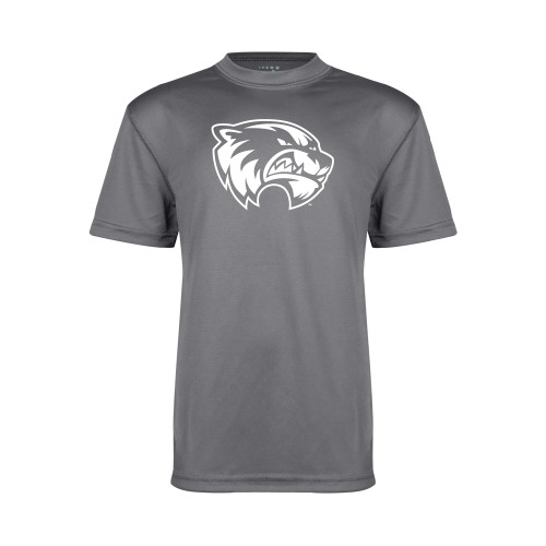 Main Image for  Youth Performance Grey Concrete Tee