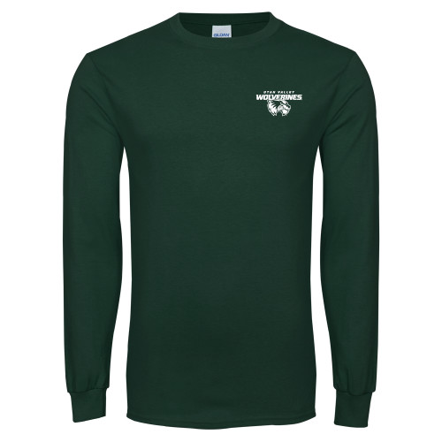 Main Image for  Dark Green Long Sleeve T Shirt