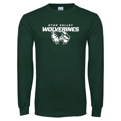 Main Image for  Dark Green Long Sleeve T Shirt
