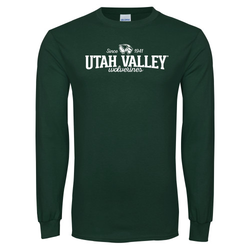 Main Image for  Dark Green Long Sleeve T Shirt