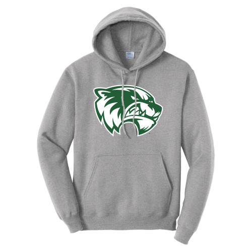  Tall Athletic Heather Fleece Hoodie - Primary Logo
