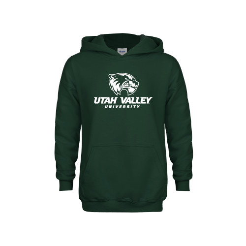 Main Image for  Youth Dark Green Fleece Hoodie