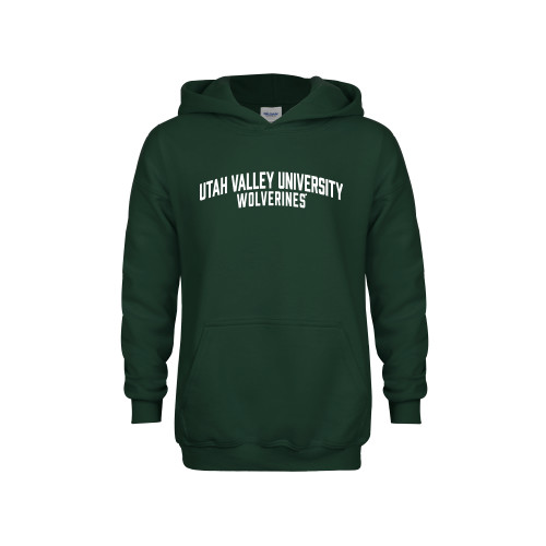 Main Image for  Youth Dark Green Fleece Hoodie