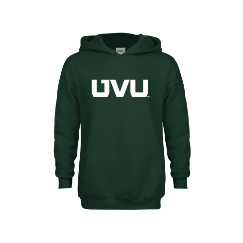Main Image for  Youth Dark Green Fleece Hoodie
