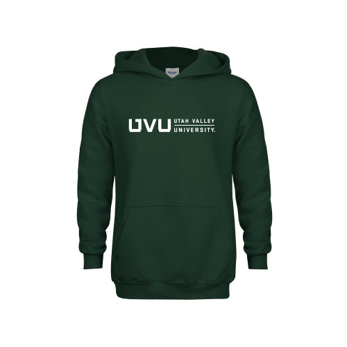 Main Image for  Youth Dark Green Fleece Hoodie