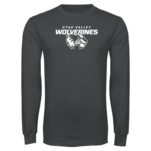 Main Image for  Charcoal Long Sleeve T Shirt