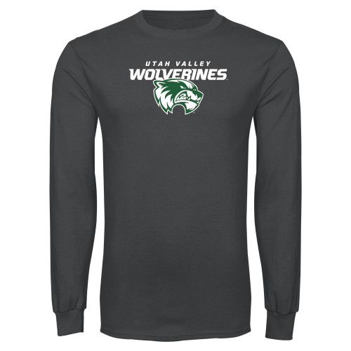 Main Image for  Charcoal Long Sleeve T Shirt