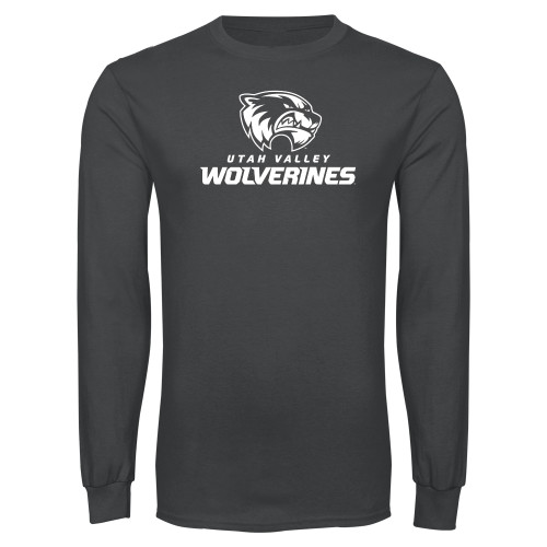 Main Image for  Charcoal Long Sleeve T Shirt