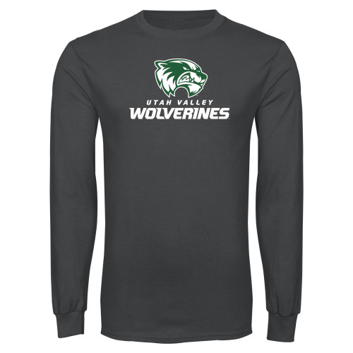 Main Image for  Charcoal Long Sleeve T Shirt