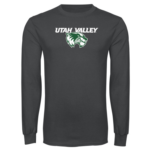 Main Image for  Charcoal Long Sleeve T Shirt