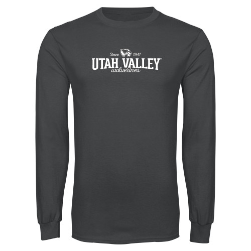 Main Image for  Charcoal Long Sleeve T Shirt