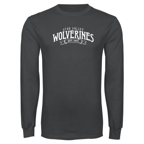 Main Image for  Charcoal Long Sleeve T Shirt