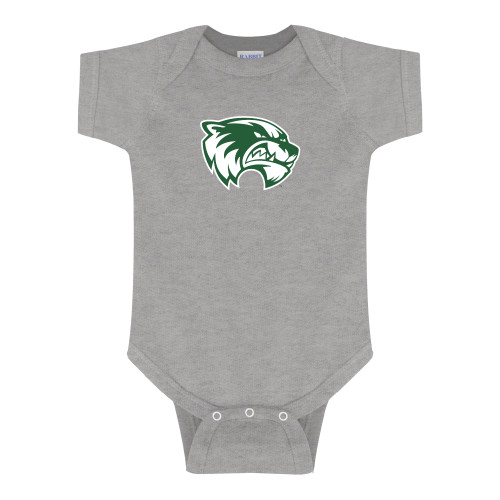  Grey Infant Onesie - Primary Logo