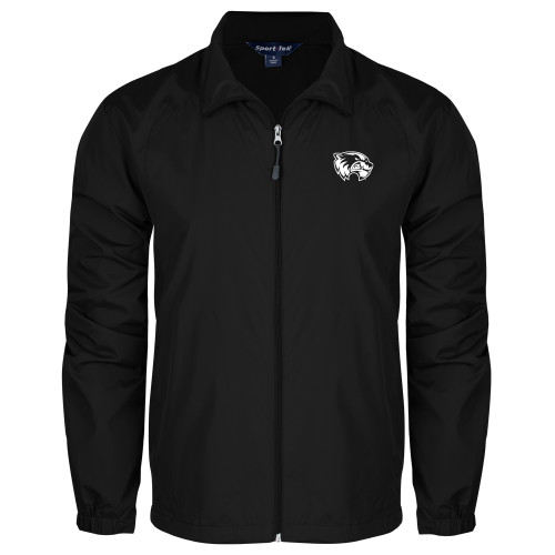  Black Full Zip Wind Jacket - Primary Logo