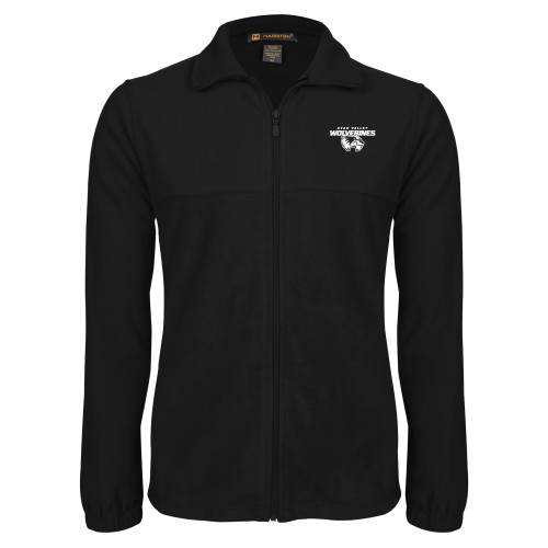  Black Fleece Full Zip Jacket - Secondary Logo