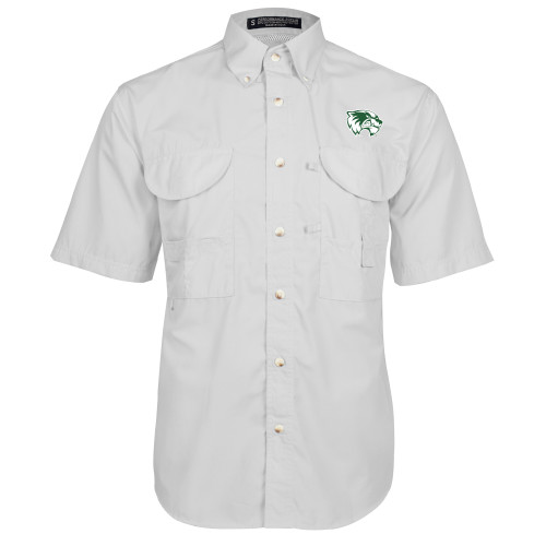 Main Image for  White Fishing Shirt Performance Short Sleeve