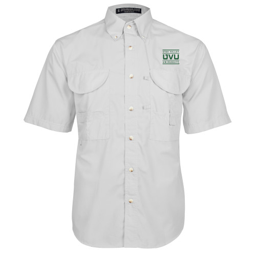 Main Image for  White Fishing Shirt Performance Short Sleeve