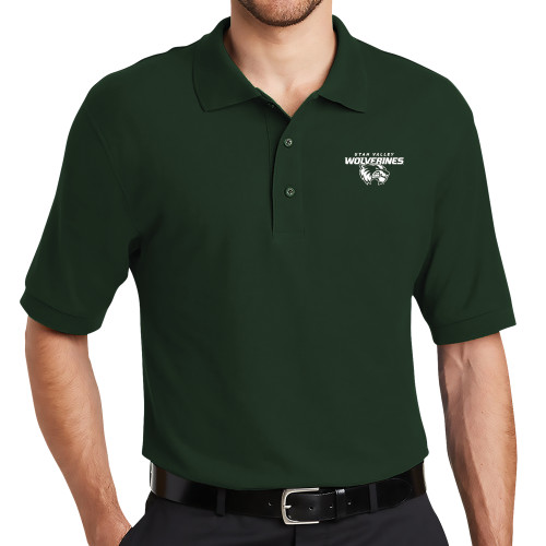 Main Image for  Dark Green Silk Touch Polo
