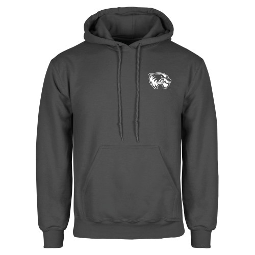  Charcoal Fleece Hoodie - Primary Logo