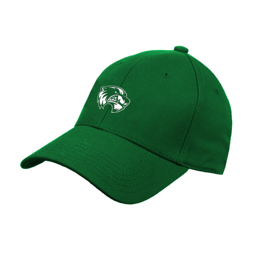  Kelly Green Structured Adjustable Pro Style Hat - Primary Logo