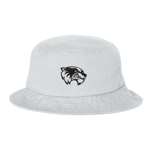  Sportsman White Bucket Hat - Primary Logo