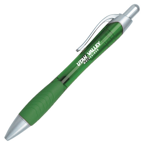  Metallic Mykonos Green Pen - Utah Valley Word Mark