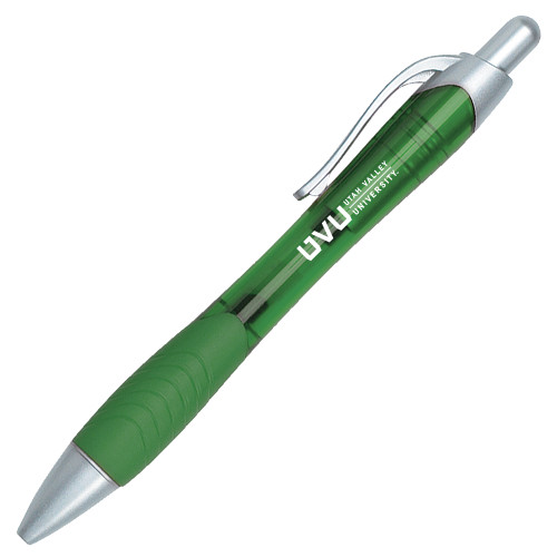  Metallic Mykonos Green Pen - UVU Utah Valley University Horizontal