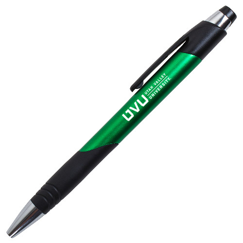  Bellair Green/Black Pen - UVU Utah Valley University Horizontal