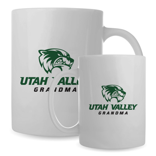  Full Color White Mug 15oz - Grandma