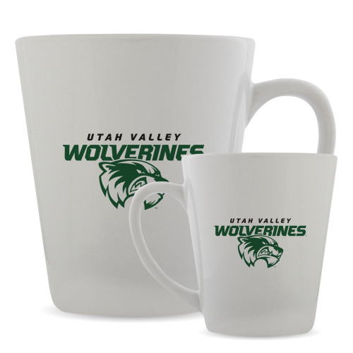  Full Color Latte Mug 12oz - Secondary Logo