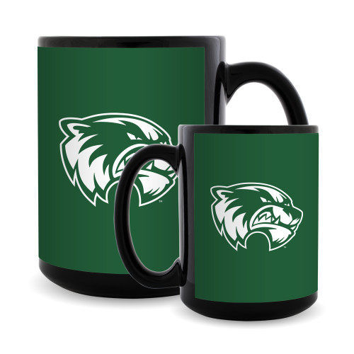  Full Color Black Mug 15oz - Primary Logo