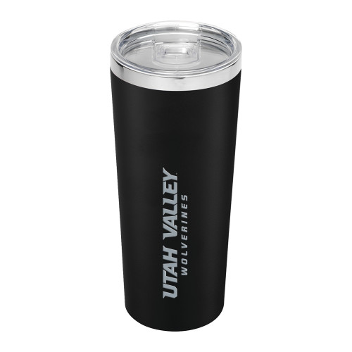  Thor Vacuum Insulated Black Tumbler 22oz - Utah Valley Word Mark Engraved
