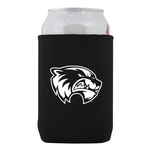  Neoprene Black Can Holder - Primary Logo