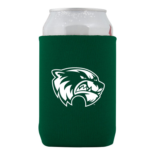  Neoprene Green Can Holder - Primary Logo