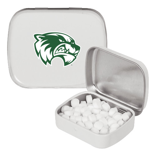  White Rectangular Peppermint Tin - Primary Logo
